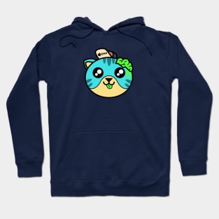 cute cat drop dead Hoodie